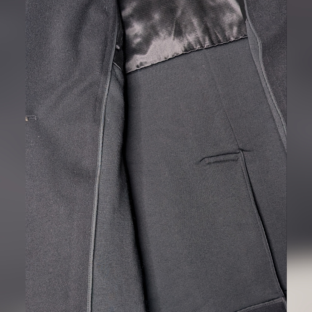 *MINT USED* Men's NAVY Issued Peacoat - Circa 1992 San Diego Base - Size 40R - Picture 4 of 7